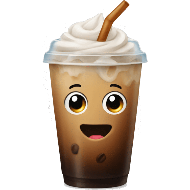 iced coffe emoji