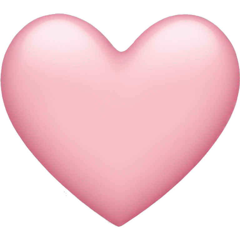 light pink heart  emoji