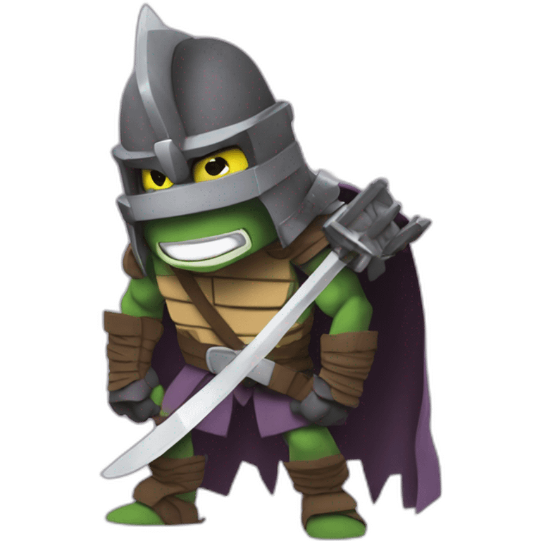 shredder tmnt emoji