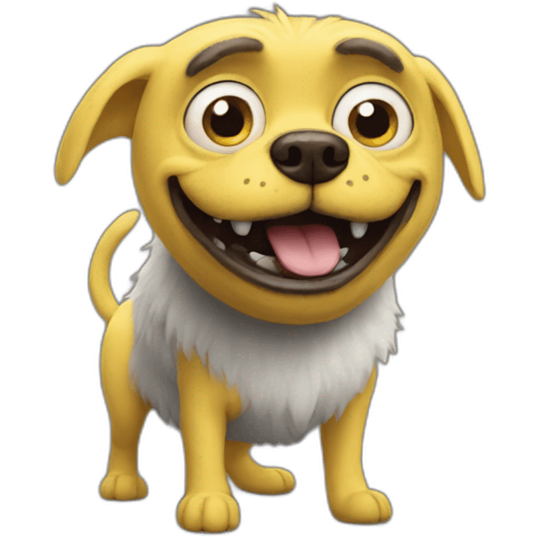 Doggo minion monster emoji