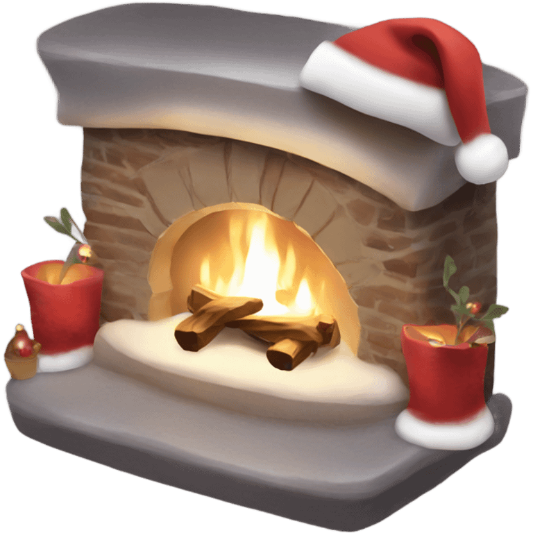 Cozy holiday emoji