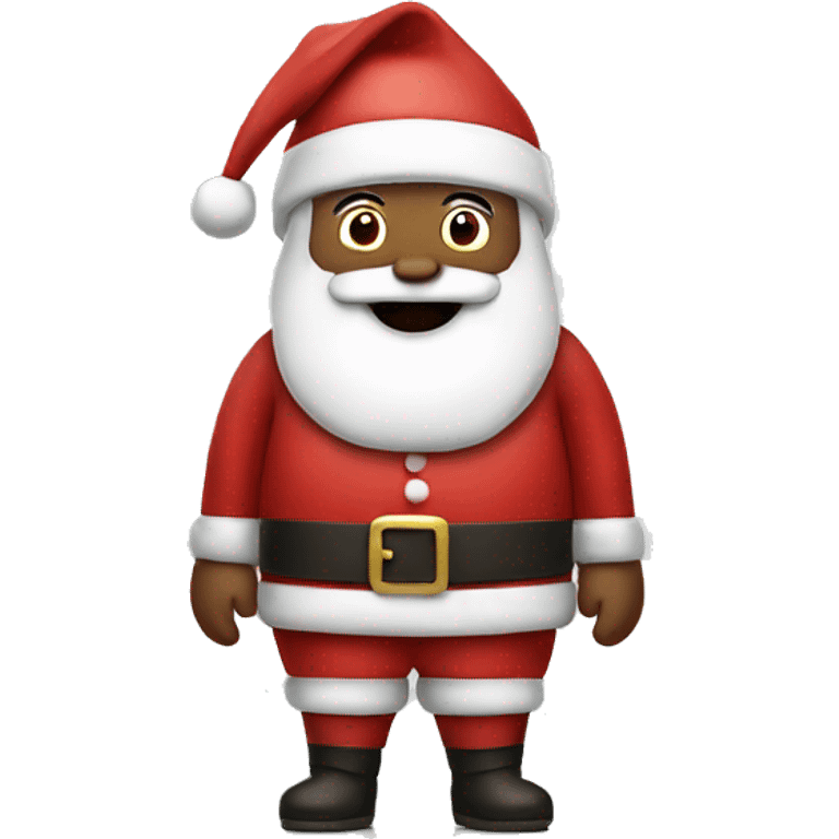 santa with canada man emoji