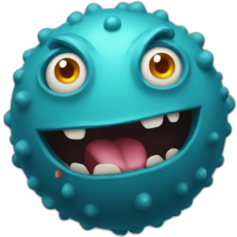 Balls monster emoji