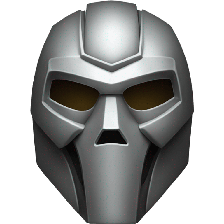 MF DOOM mask emoji