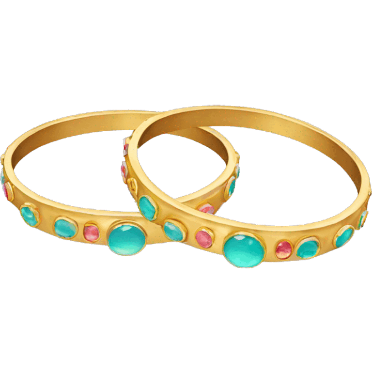 Two Bangles emoji