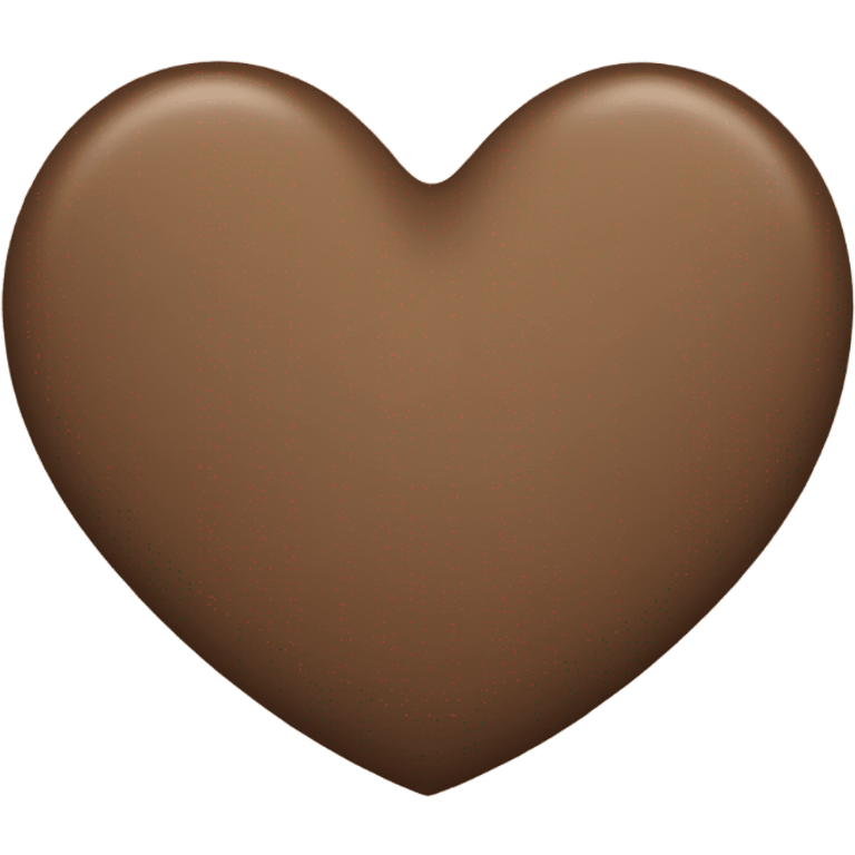 brown heart emoji