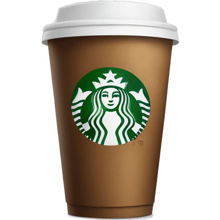 Starbucks coffee emoji