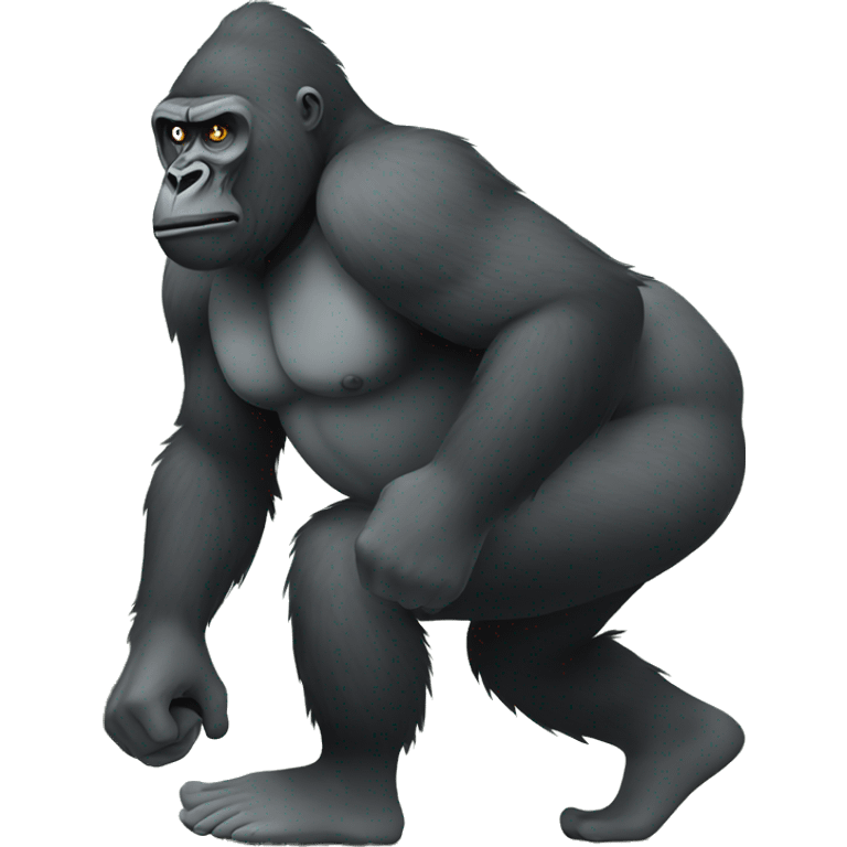 gorilla stealing nikes emoji