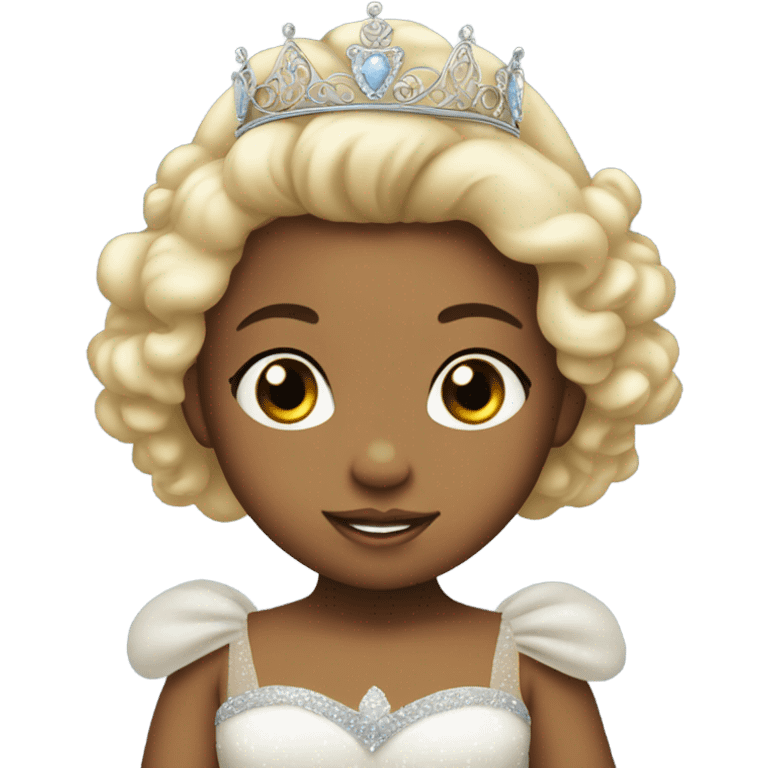 Cute pretty princess baby  emoji