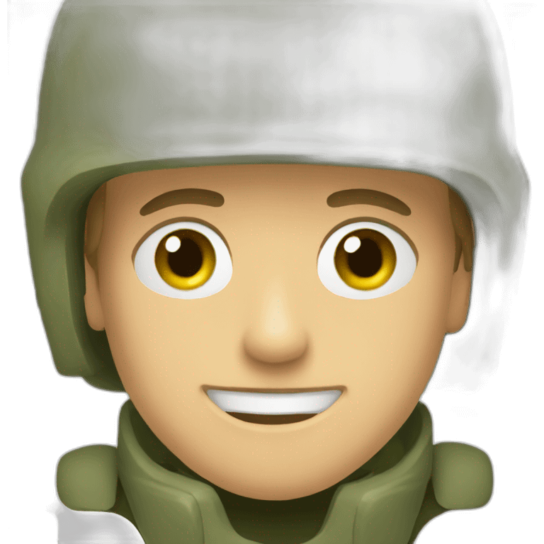 Military salut emoji