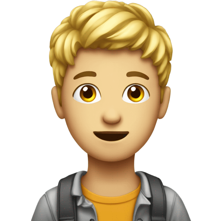 boy with idea focus in his head emoji