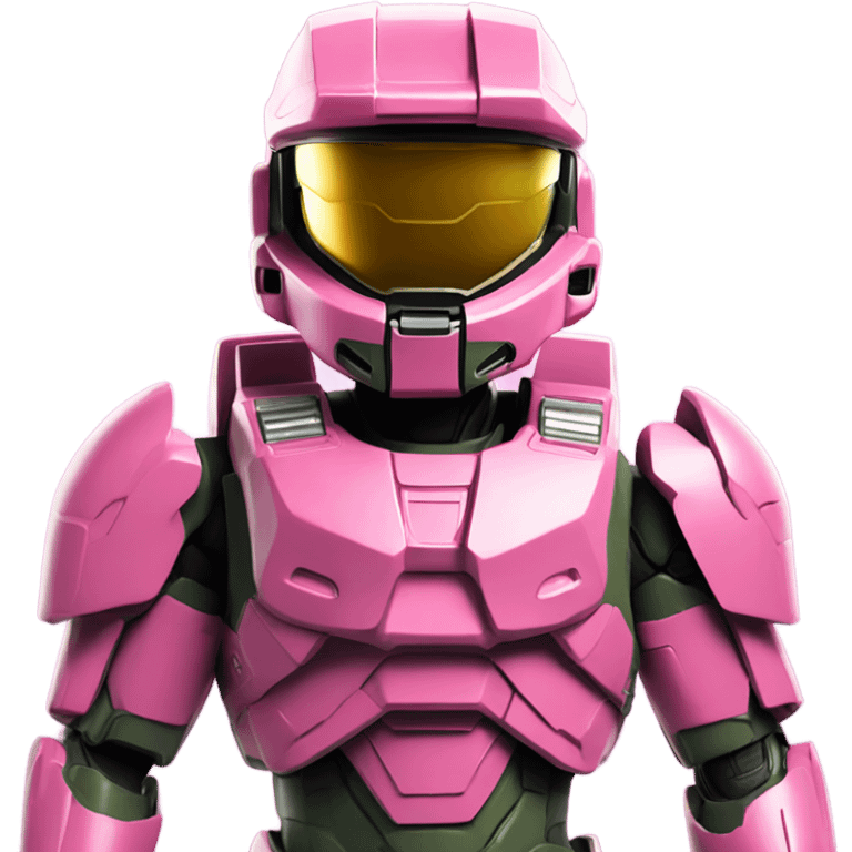 Pink halo master chief emoji