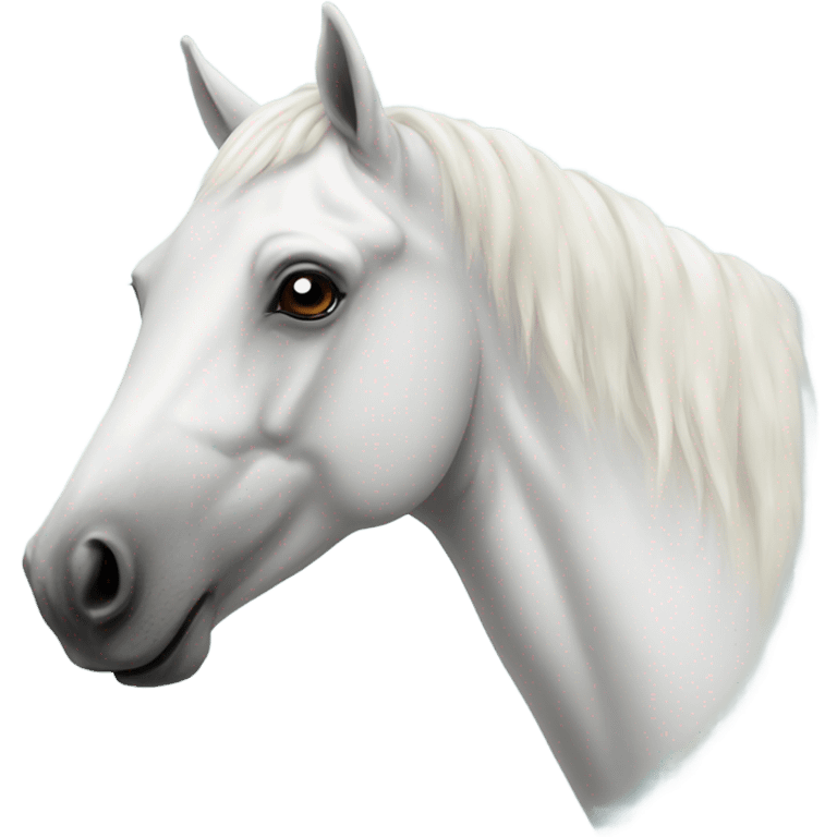 White horse emoji