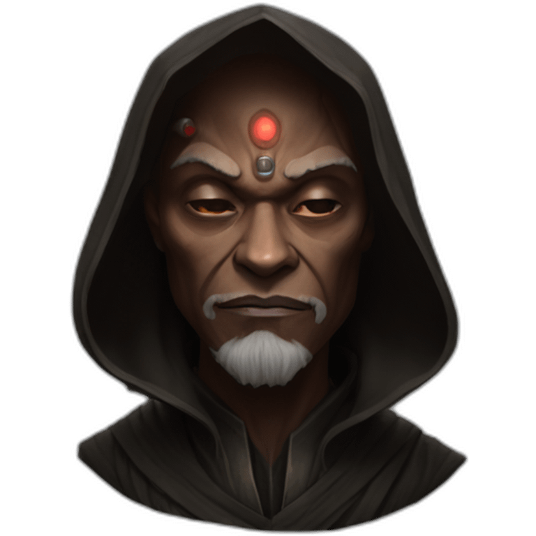 hyperrealist sith jedi in world of warcraft emoji