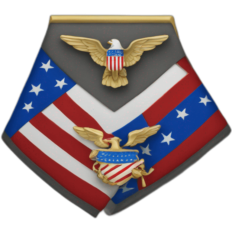 an American colonel  rank emoji