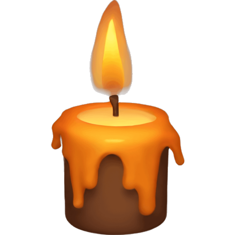 fall candle emoji