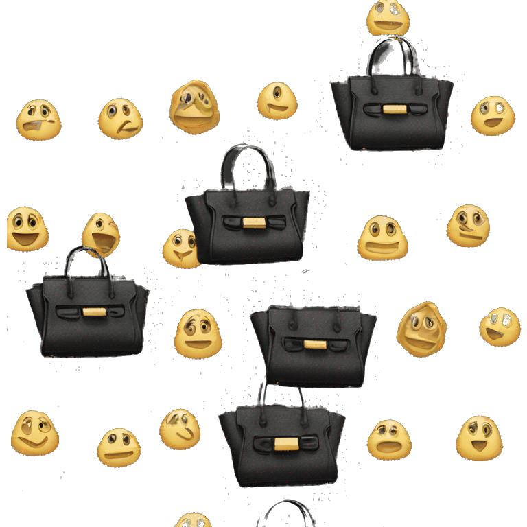 Celine bag black emoji