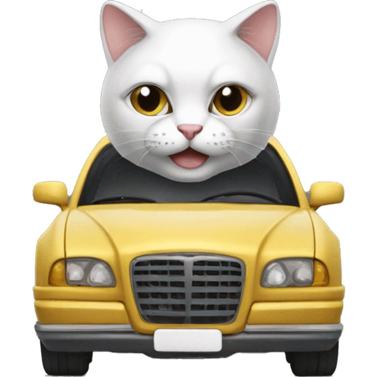 Cat God Drive car emoji