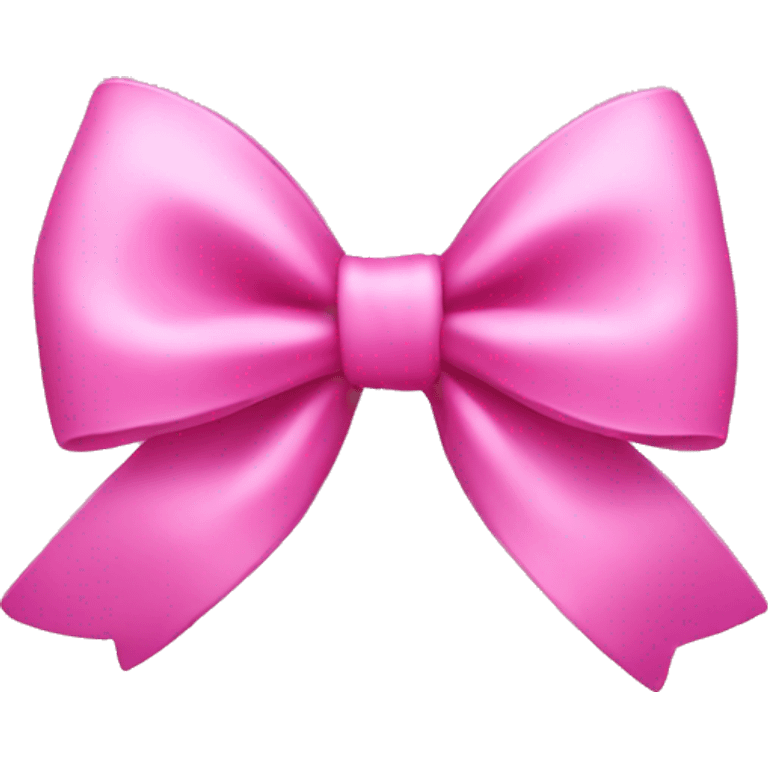 Pink bow emoji