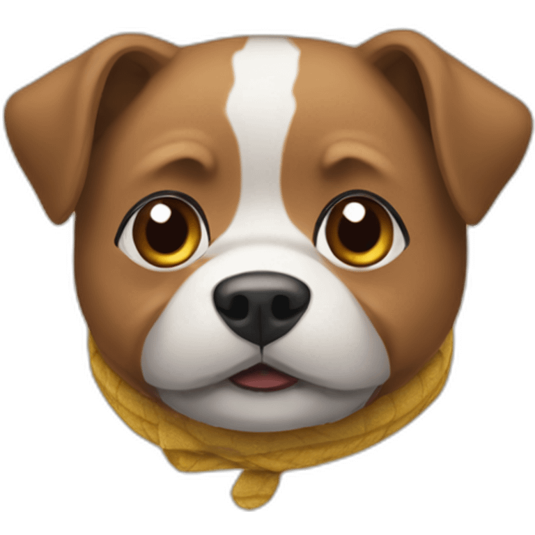 perro bufanda emoji