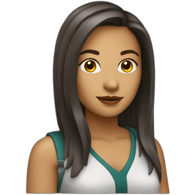 data analyst intern female emoji