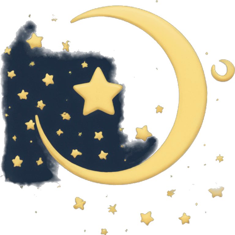 moon and stars emoji