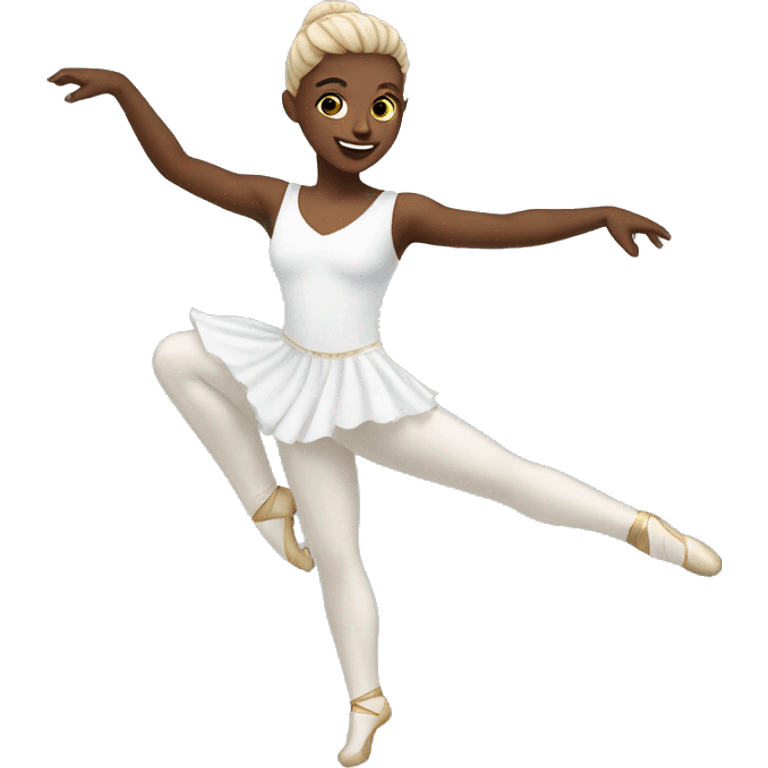 white dancer emoji