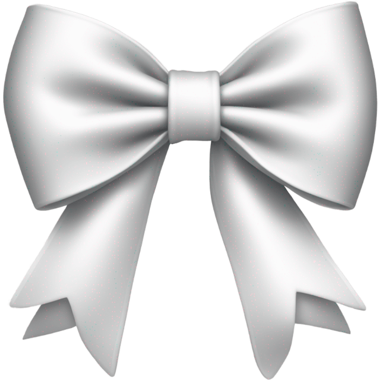 white bow emoji