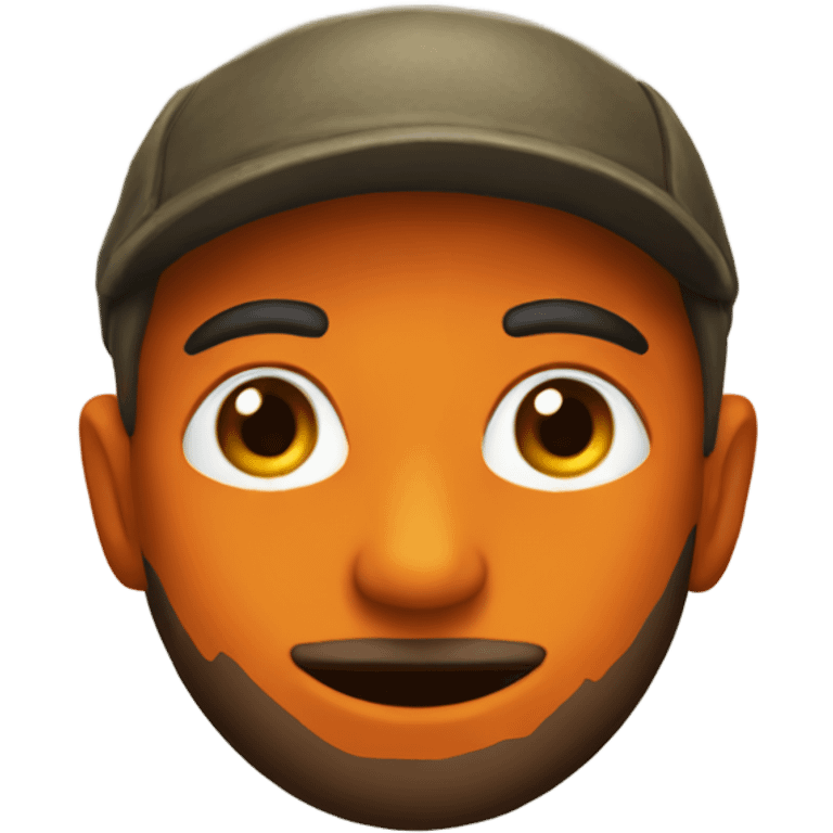 orange hunter emoji