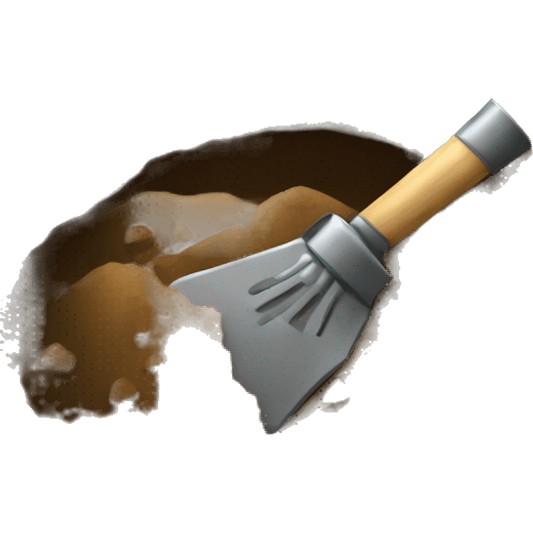 digging grave emoji