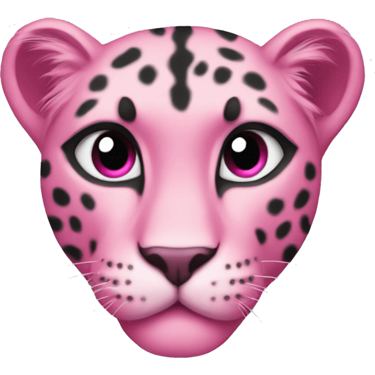 Panter pink emoji