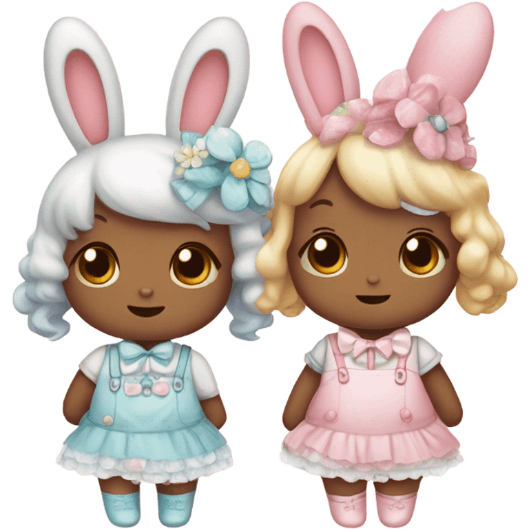 sugarbunnies from sanrio  emoji