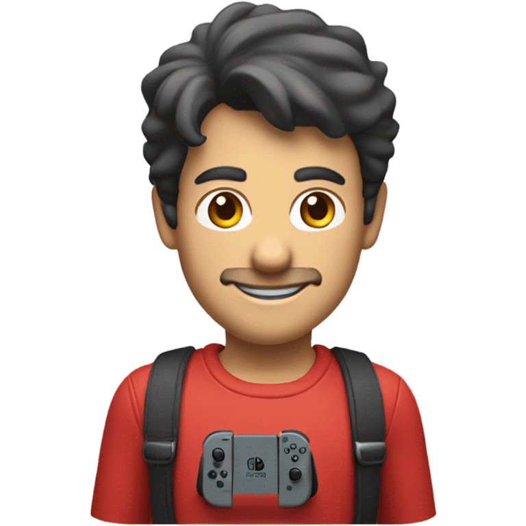 Nintendo switch red emoji