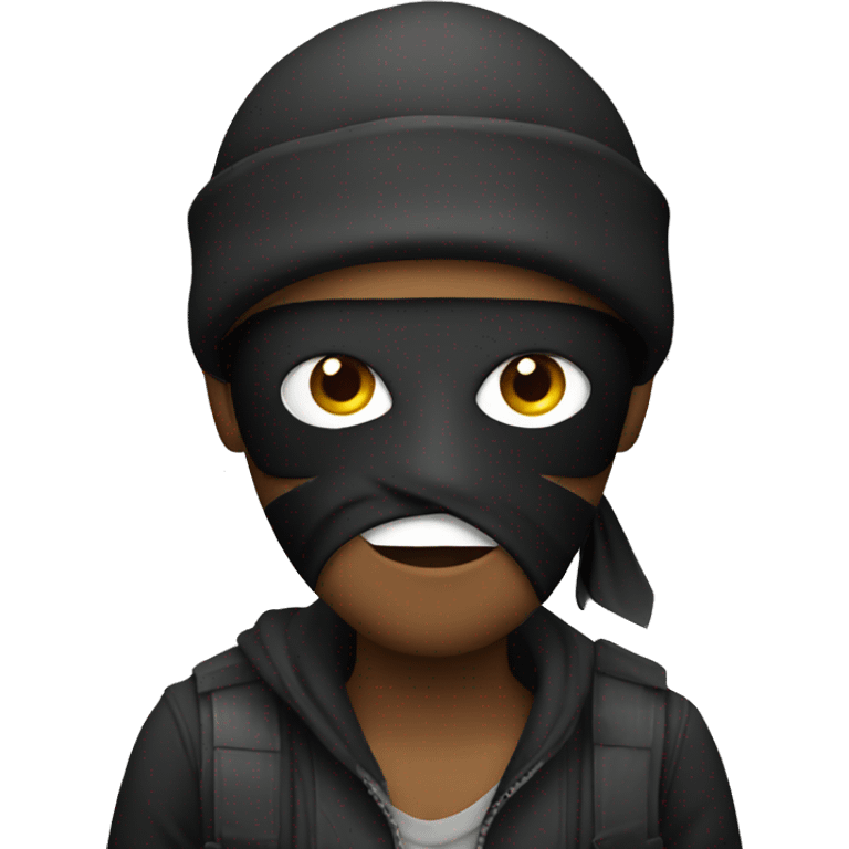 A robber emoji