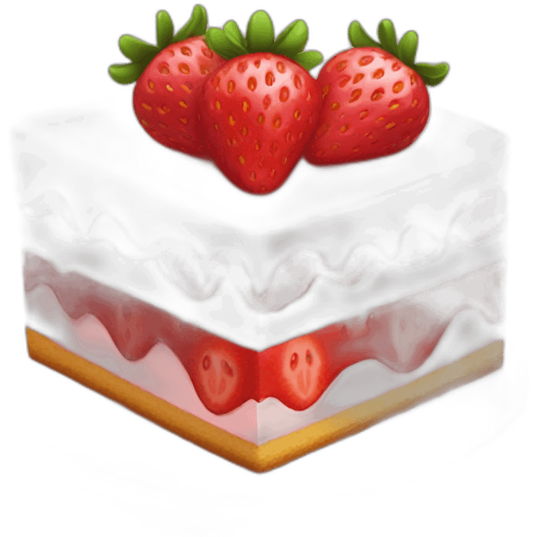 strawberry cake emoji