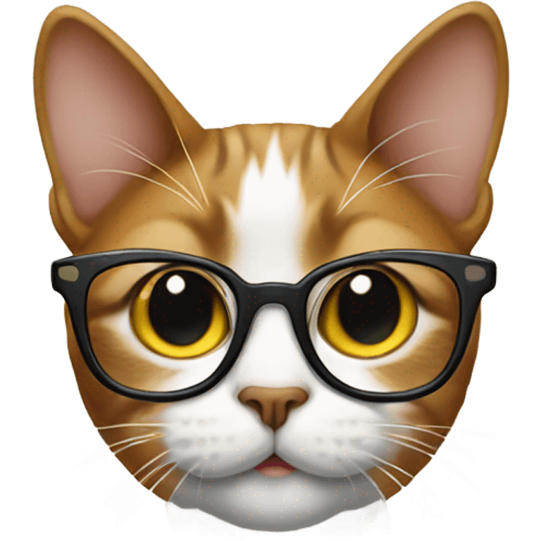 cat with glasses emoji