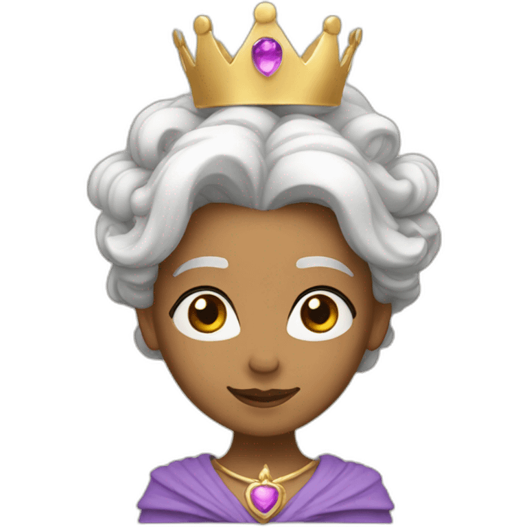 The queen of light emoji