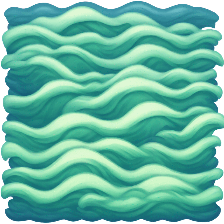 Pretty waves emoji