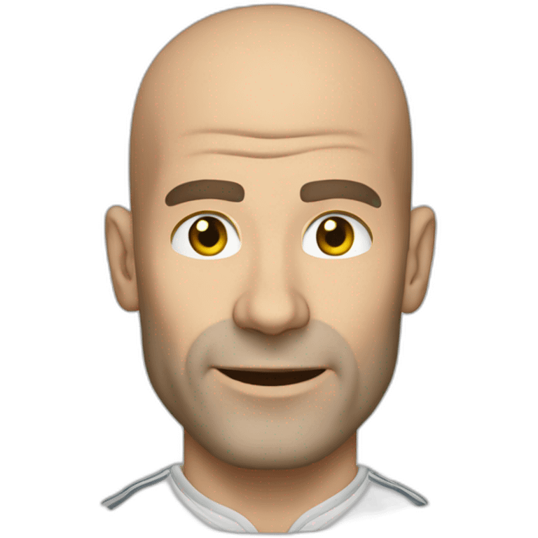 Zidane en costard emoji