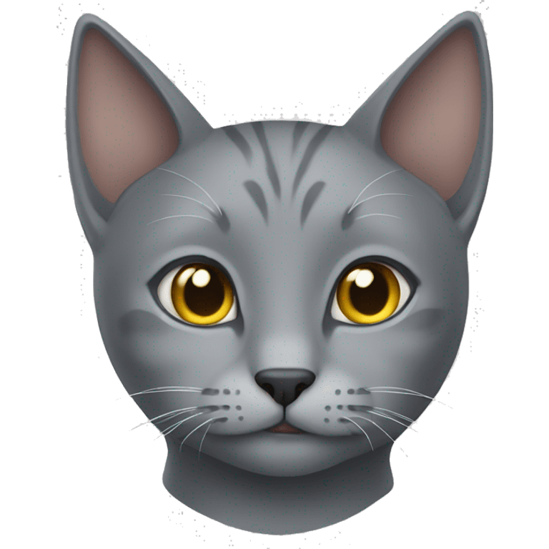 The Grey Cat emoji