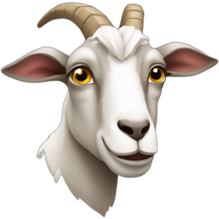 bored goat emoji