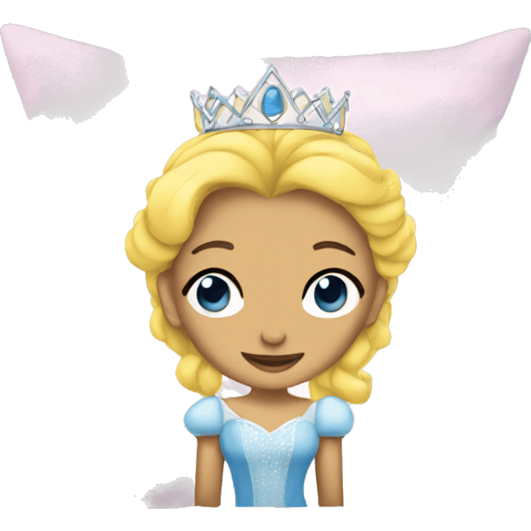 Princess pillow  emoji