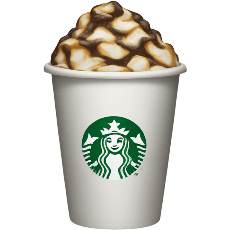 Starbucks coffee cup emoji