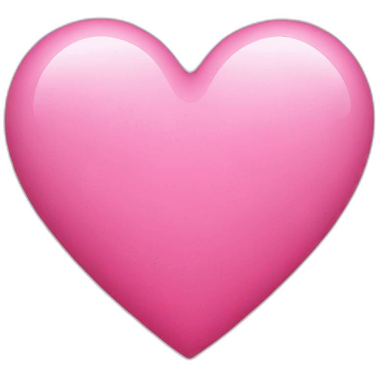 Pink heart emoji