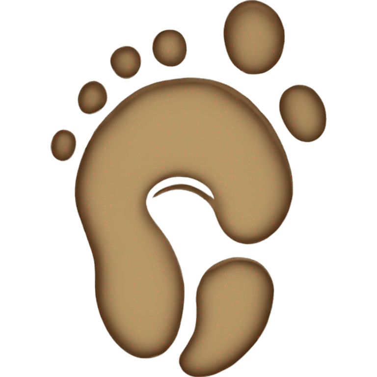 footprint emoji