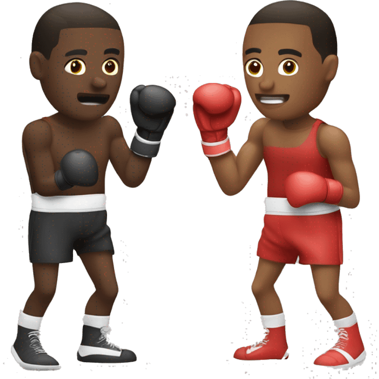 due guantoni da boxe emoji