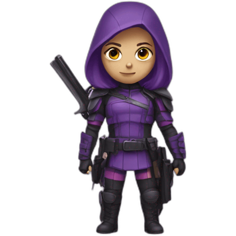 Hit girl emoji