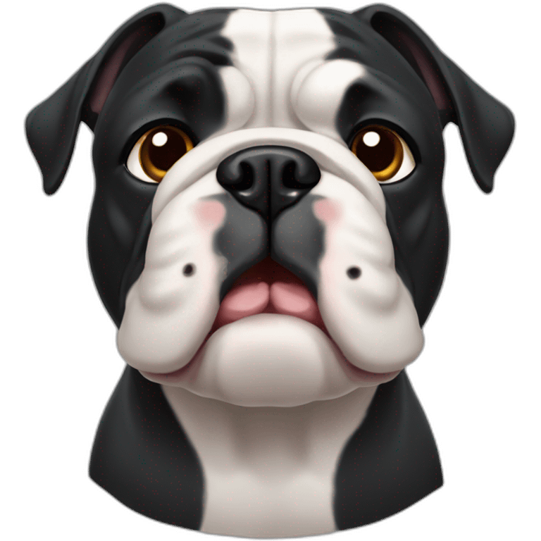 black frensch bulldog emoji