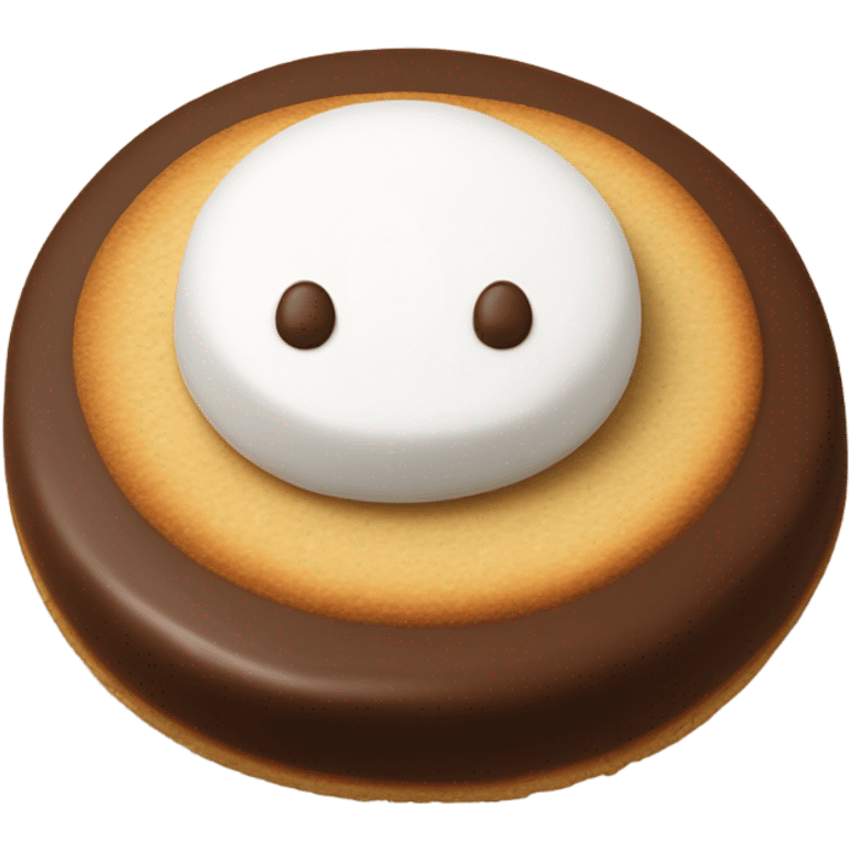 A mallomar emoji