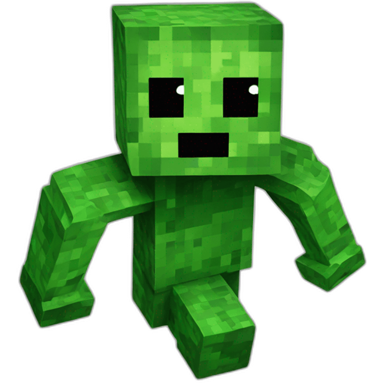 Creeper Minecraft emoji